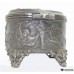 Шкатулка овальная играющие амуры